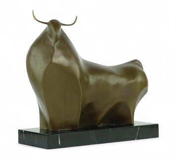 Fernando Botero (1932-2023) - inspired by - sculptuur, Bull