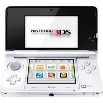 Nintendo 3DS Wit (Nette Staat) (3DS Spelcomputers), Ophalen of Verzenden, Zo goed als nieuw