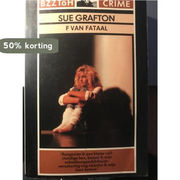 F van fataal / Kinsey Millhone / 6 9789062915385 Grafton, Verzenden, Gelezen, Grafton