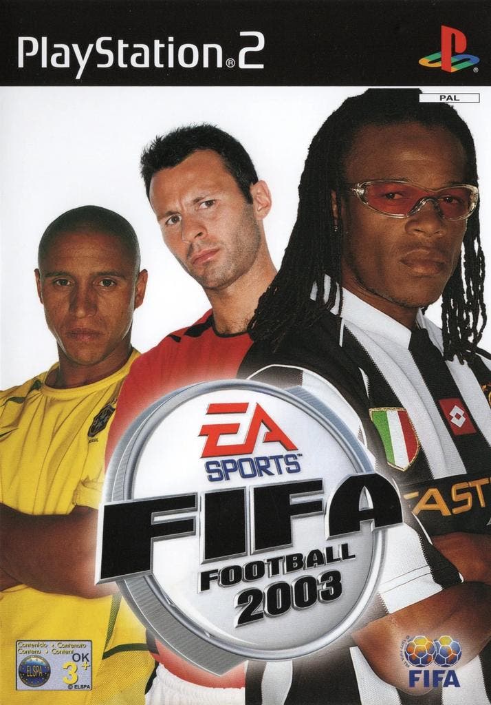 FIFA Football 2003 - PlayStation 2, Spelcomputers en Games, Games | Sony PlayStation 2, Zo goed als nieuw, Ophalen of Verzenden