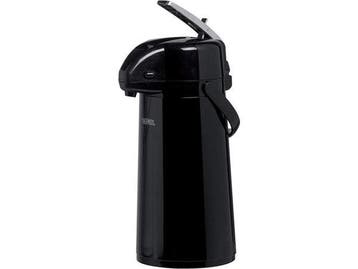 Veiling - Thermos Thermoskan met pomp 1.9 L Zwart, Gebruikt