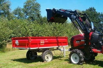 Morgnieux RL 1000 kipper, Verzenden