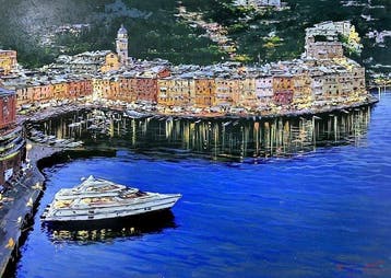 Vincenzo Caiazza (1977) - Portofino di notte