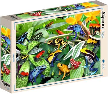 Fun Frogs Puzzel (500 stukjes) | Alipson Puzzle - Puzzels, Verzenden, Nieuw