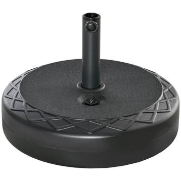Parasolvoet Voor Ø38/48mm Parasolstang, Tot 30kg Water Of 40, Verzenden