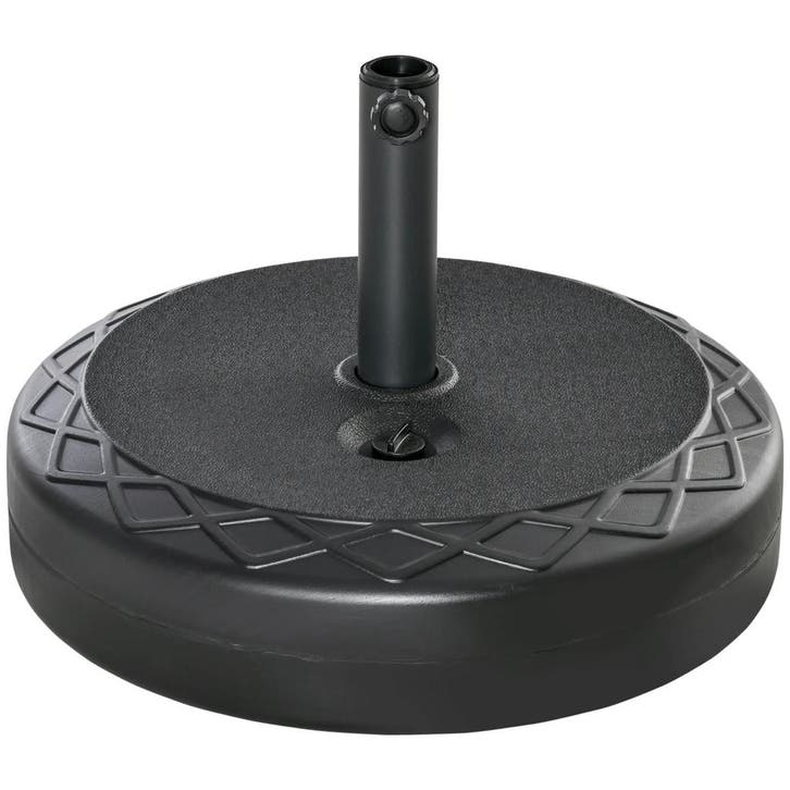 Parasolvoet Voor Ø38/48mm Parasolstang, Tot 30kg Water Of 40, Tuin en Terras, Planten | Bomen, Verzenden