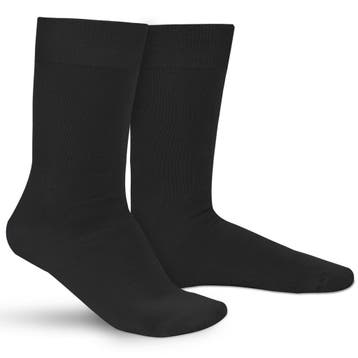 Hipperboo® Dames en Heren Bamboe Sokken | Naadloos | 8 Paar, Sokken en Kniesokken, Verzenden, Zwart, Nieuw