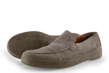 Manfield Instappers in maat 43 Beige, Manfield, Overige kleuren, Verzenden, Overige typen