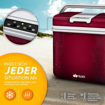 Koelbox Elektrisch – 12V en 230 volt - Coolbox - Frigobox -, Caravans en Kamperen, Koelboxen, Verzenden, Zo goed als nieuw