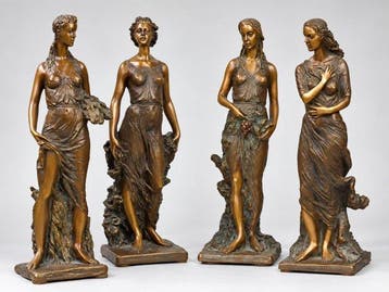 Romano Cosci (1939) - Die vier Jahreszeiten, Antiek en Kunst