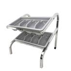 HCB Standaard - 2 bestekbakken - 54 cm - RVS, Verzenden