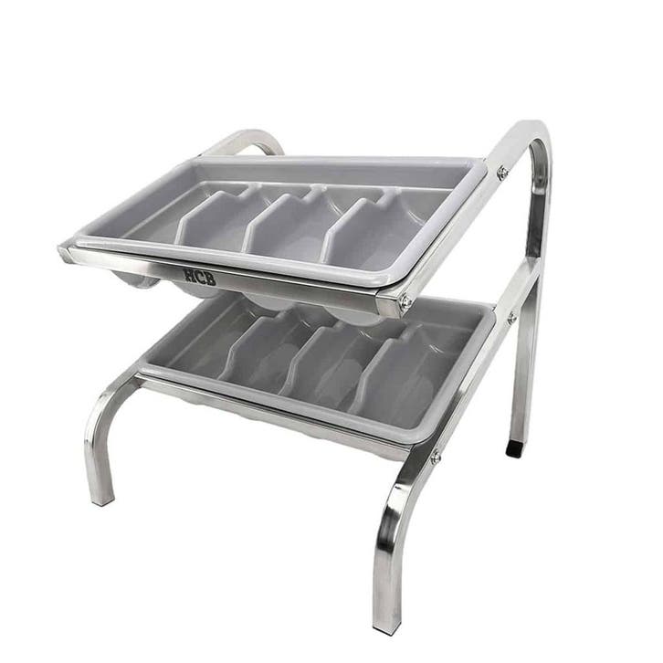 HCB Standaard - 2 bestekbakken - 54 cm - RVS, Zakelijke goederen, Horeca | Overige, Verzenden