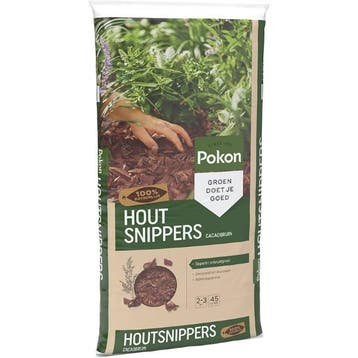 Houtsnippers | Pokon | 45 liter (Natuurlijk), Verzenden