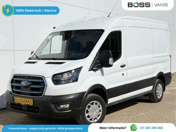 Ford E-Transit | Zakelijke Lease v.a. €380.12 pm, Automaat, Stof, Gebruikt, Wit