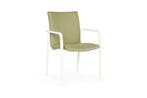 Suns Anzio eetstoel wit / forest green Showroommodel |, Ophalen of Verzenden, Nieuw