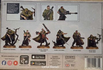 Warhammer 40,000 Astra Militarum Gaunts Ghosts (Warhammer, Ophalen of Verzenden, Nieuw