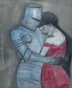 Oliver Plehn - Caballero y Dama, Antiek en Kunst