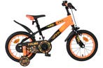 Volare Strike Kinderfiets - Jongens - 14 inch - Zwart Oranje, Overige merken, Zijwieltjes, Nieuw, Ophalen of Verzenden