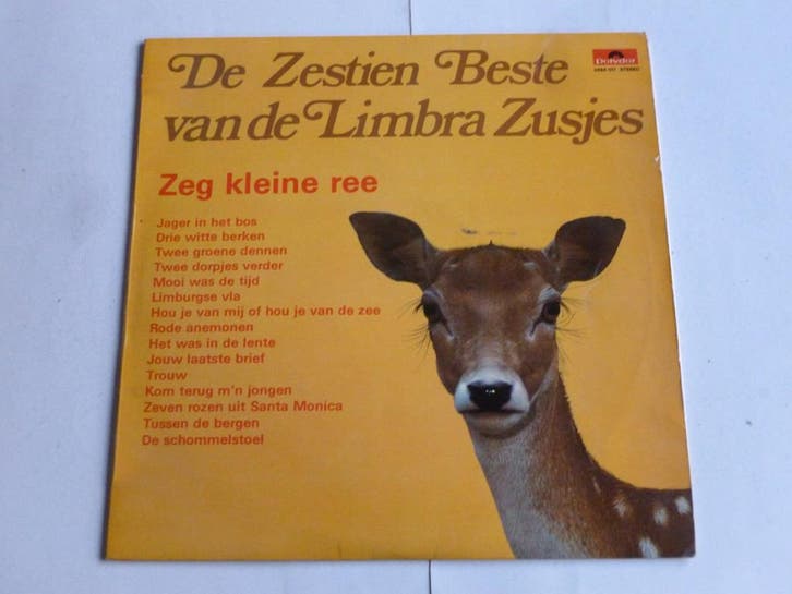 De Zestien Beste van de Limbra Zusjes - Zeg kleine ree (LP)2, Cd's en Dvd's, Vinyl | Nederlandstalig, Ophalen of Verzenden
