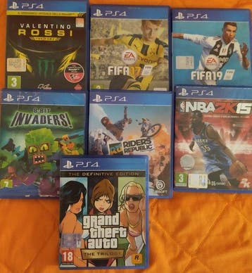 Sony - Playstation 4 (PS4) - Giochi ps4 demo PS2 due giochi, Nieuw
