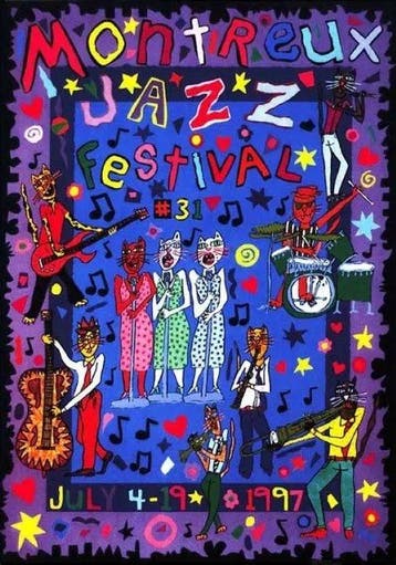 James Rizzi - Montreux Jazz Festival - Jaren 1990