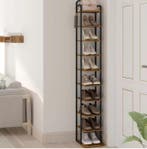 Verticale Schoenenkast 10 Lagen – Smal Ruimtebesparend Rek, Verzenden, Nieuw