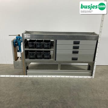 Aluca bedrijfswageninrichting 1500x320x650mm (3199), Ophalen of Verzenden