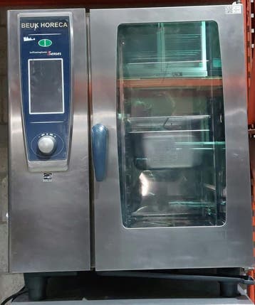 Occasion Rational SCC101G gas Selfcooking Center, Ophalen, Gebruikt, Ovens, Magnetrons en Steamers