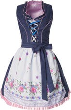 2dekans | Dressforfun Mini-dirndl Garching model 1 - XL -, Ophalen of Verzenden, Zo goed als nieuw