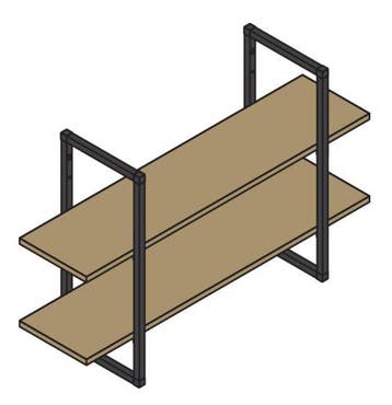 Wandrek SMART hoogte 580 mm, Verzenden, Nieuw