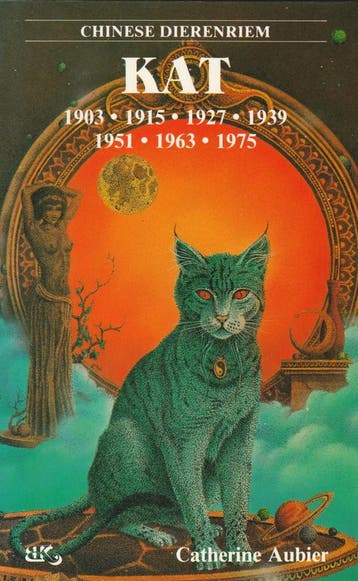 Chinese dierenriem - Kat / Chinese dierenriem - C. Aubier, Verzenden, Zo goed als nieuw, C. Aubier