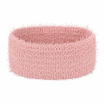 Haarband Stof 7cm - Opengewerkt - Spriet - Roze, Nieuw