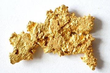 Goud , gouden nugget uit Frans-Guyana of Suriname 6,199