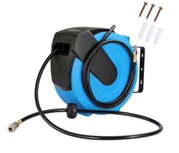 Slanghaspel voor Perslucht 20m 1/4 inch (Gereedschap), Verzenden, Nieuw