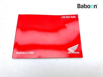 Instructie Boek Honda CRF 300 L Rally 2021-2023 IT, Motoren, Verzenden, Gebruikt