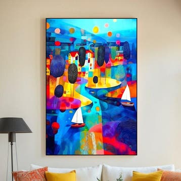 Jowita Skalska - Midnight Sail to Neon Shores XXL