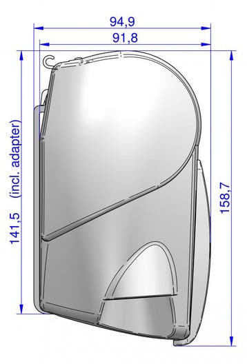 Thule 5003 190 Wit-Alaska Grey, Caravans en Kamperen, Ophalen of Verzenden, Nieuw, Thule