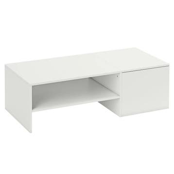 Verstelbare Salontafel, Metalen Rails, Spaanplaat, Voetkusse, Verzenden, Nieuw