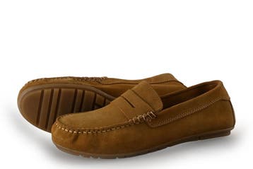 Polo Ralph Lauren Instappers in maat 39 Bruin, Kleding | Dames, Polo Ralph Lauren, Bruin, Verzenden, Instappers