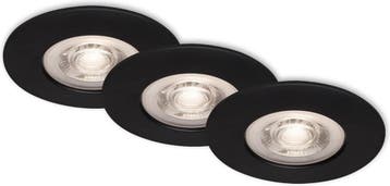 Briloner Leuchten LED-inbouwlampen, inbouwlampen, set van 3,, Huis en Inrichting, Ophalen of Verzenden, Nieuw