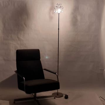 Ben Demmers vloerlamp Venise 036 Refurbished, Ophalen, Overige materialen, Zo goed als nieuw, Klassiek
