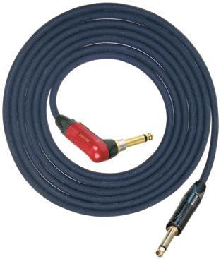 Gitaarkabel 3m PRO haakse jack neutrik silent, Verzenden, Nieuw