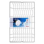 Metaltex Colonia Afdruiprek 48x30 cm Zilver, Verzenden, Nieuw