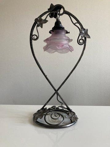 Tafellamp - Smeedijzer - Art Nouveau Frankrijk