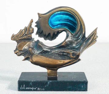Gruppo Del Campo - Del Campo - sculptuur, Onda - 15 cm -