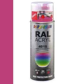 Dupli-Color Ral Acryl Ral 4010 Tele magenta Hoogglans 400 ml, Ophalen of Verzenden, Nieuw