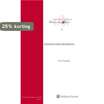 Contractsoverneming 9789013140323, Verzenden, Gelezen