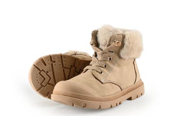 Milo &amp; Mila Boots Meisjes in maat 26 Beige, Verzenden, Jongen of Meisje, Schoenen, Zo goed als nieuw