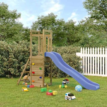 vidaXL Speelhuis geïmpregneerd grenenhout, Kinderen en Baby's, Verzenden, Nieuw