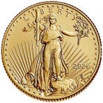 1/10 oz - Goud .916 - American Gold Eagle 2026 Goldmünze -, Postzegels en Munten